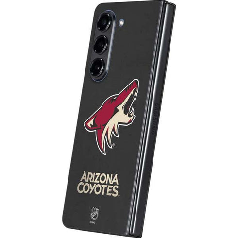 NHL Arizona Coyotes Distressed Galaxy Z Fold5 5G Skin